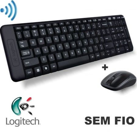 TECLADO+MOUSE WIRELESS LOGITECH MK220